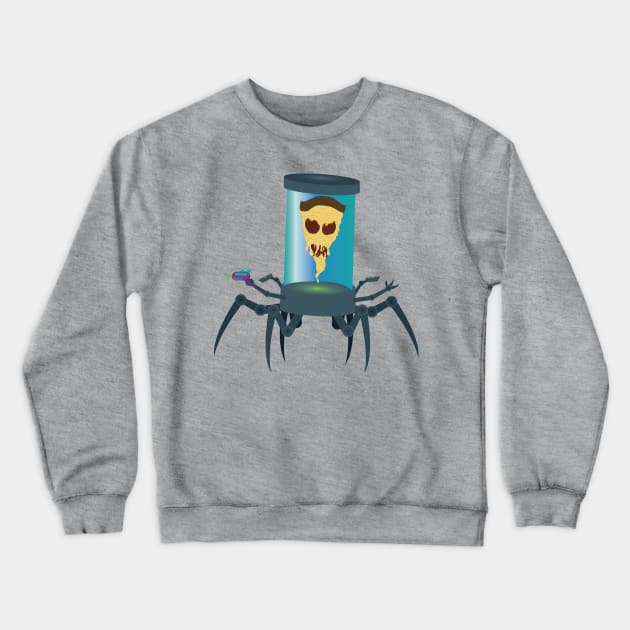 Pizzanoid Crewneck Sweatshirt by MadArtisan